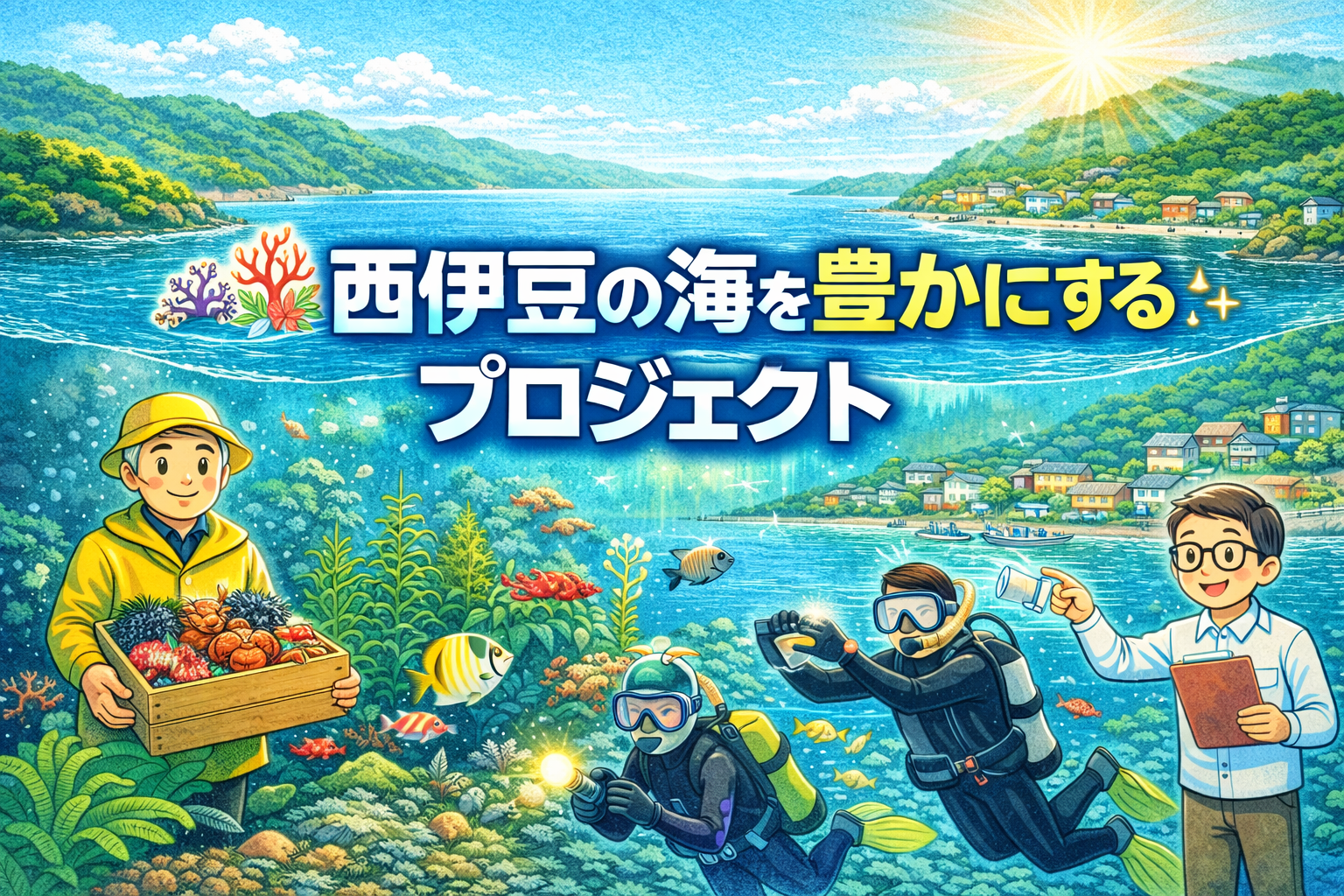 メディア画像: 西伊豆の海を豊かにするプロジェクト